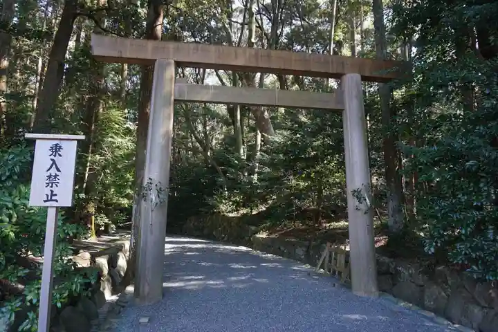 月讀宮(皇大神宮別宮)の鳥居