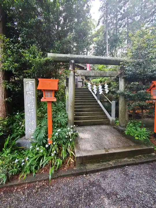 安住神社の鳥居