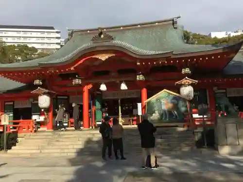 生田神社の本殿