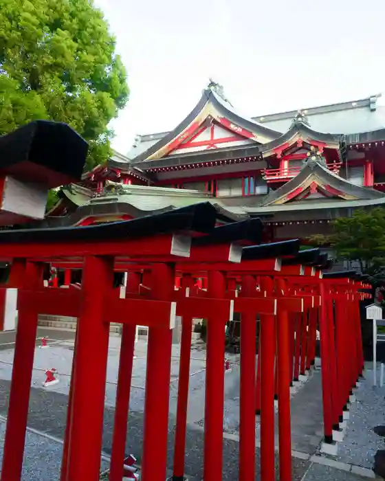 京濱伏見稲荷神社の鳥居