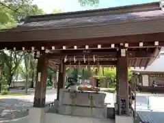 兵庫縣姫路護國神社の手水