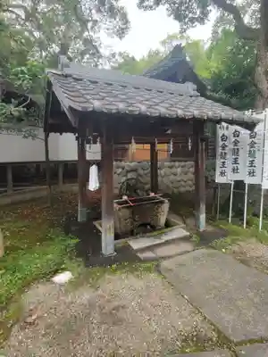 若宮神明社の手水舎