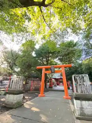 村富神社の鳥居