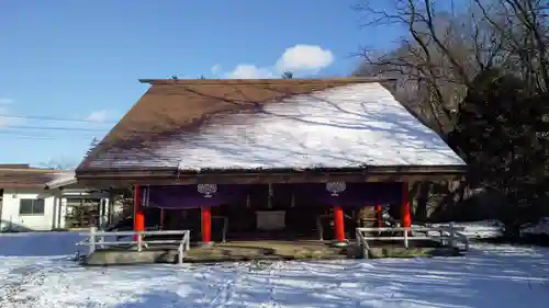 輪西神社の本殿