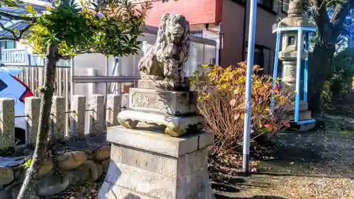 神明社（露橋神明社）の狛犬