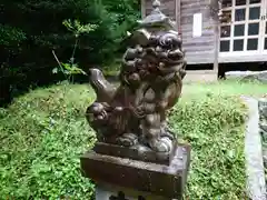 天白神社の狛犬