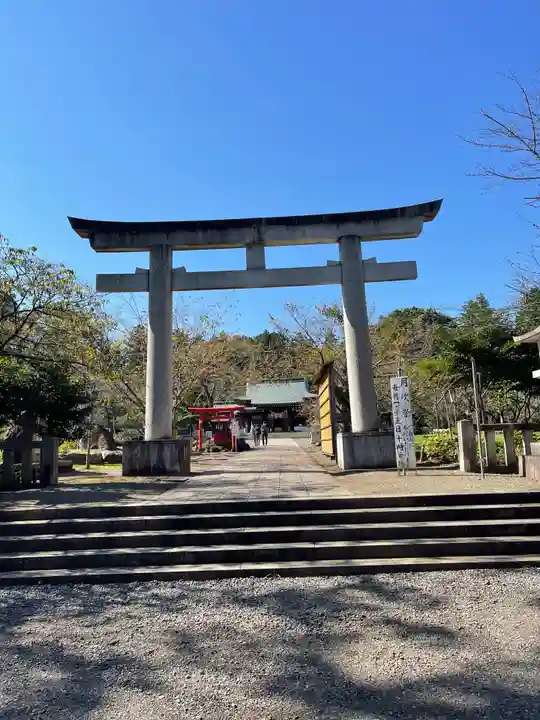 茨城縣護國神社の鳥居