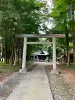 吉田八幡宮の鳥居