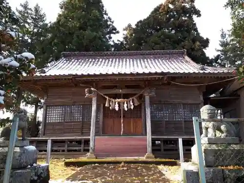 永岡神社の本殿・本堂