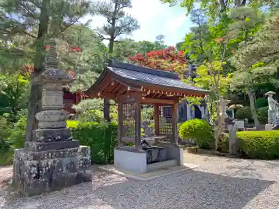 岩殿山安楽寺(吉見観音)の手水舎