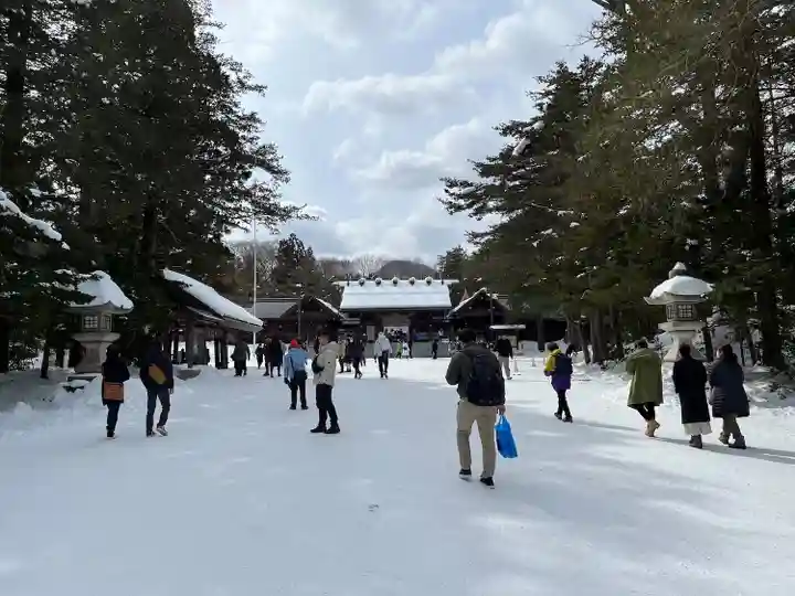 北海道神宮の山門・神門