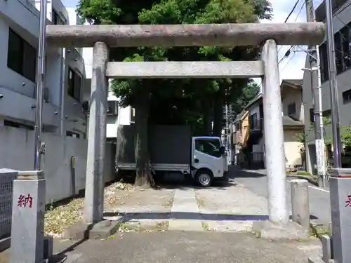 天祖神社の鳥居