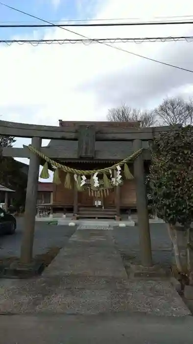 廣幡八幡神社の鳥居