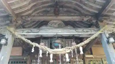 仁井田神社の本殿・本堂