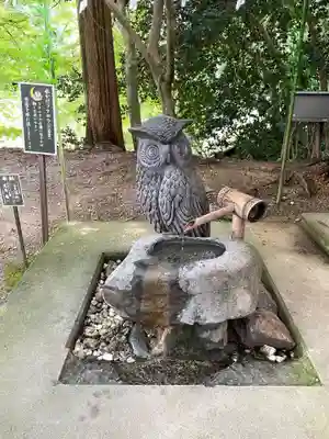鷲子山上神社の手水舎