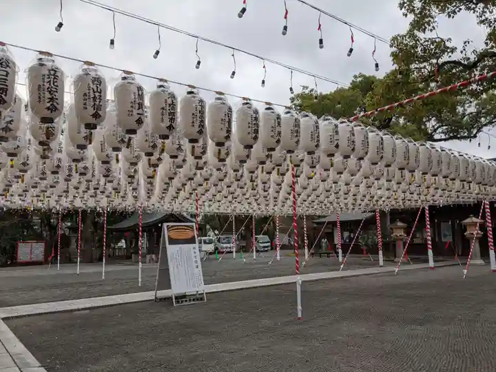 兵庫縣姫路護國神社のお祭り