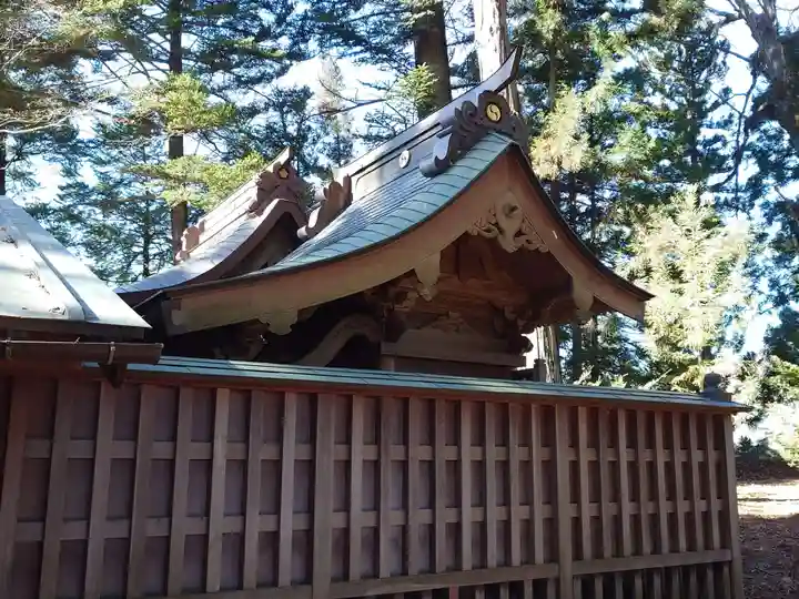 逸見神社の本殿・本堂