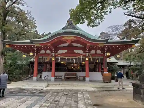 越ヶ谷久伊豆神社の本殿