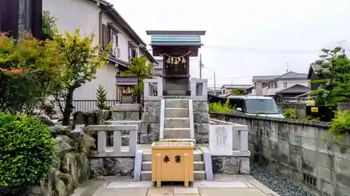 諏訪社（星神社摂社）の本殿・本堂