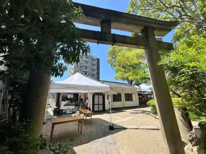 安居神社の鳥居