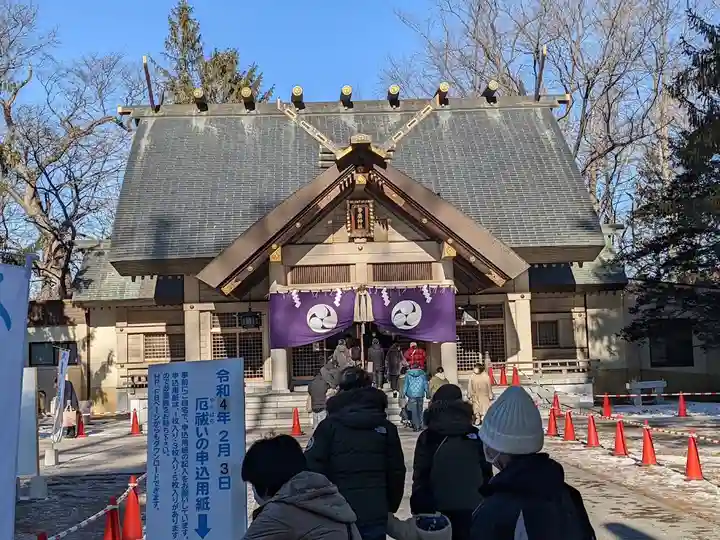 帯廣神社の本殿・本堂