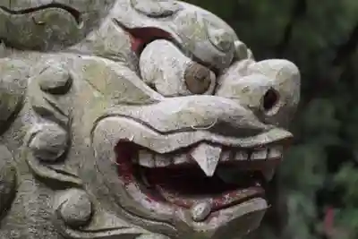 堀口天満天神社の狛犬