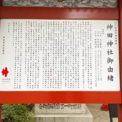 神田神社（神田明神）の歴史