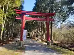 大笹原神社の鳥居