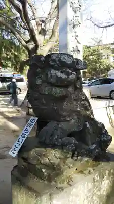 意富比神社の狛犬