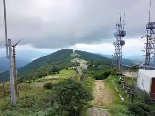 背振神社上宮の景色