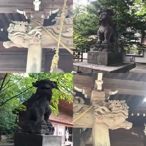 相馬神社の狛犬