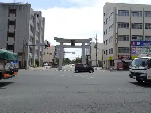 藤崎八旛宮の鳥居