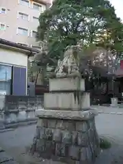 松が丘北野神社の狛犬