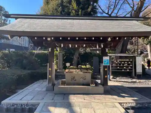 松陰神社の手水舎