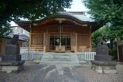 田端八幡神社の本殿・本堂