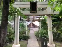 鴨島八幡神社の鳥居