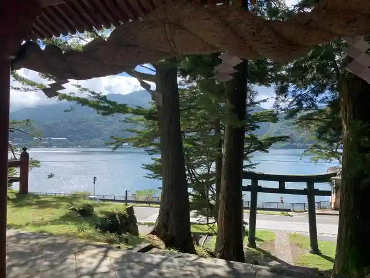日光二荒山神社中宮祠の鳥居