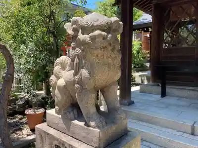 一宮神社の狛犬