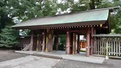 阿佐ヶ谷神明宮の山門・神門