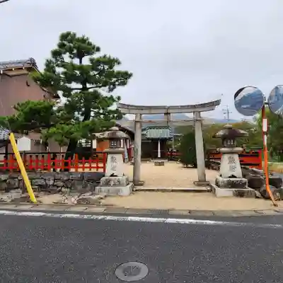幸神神社の鳥居