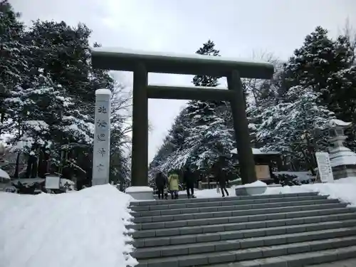 北海道神宮の鳥居