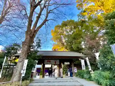 阿佐ヶ谷神明宮の山門・神門