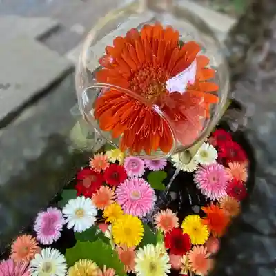 柳津虚空蔵尊 寳性院の手水舎