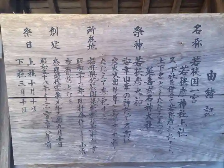 若狭彦神社(上社)(福井県)