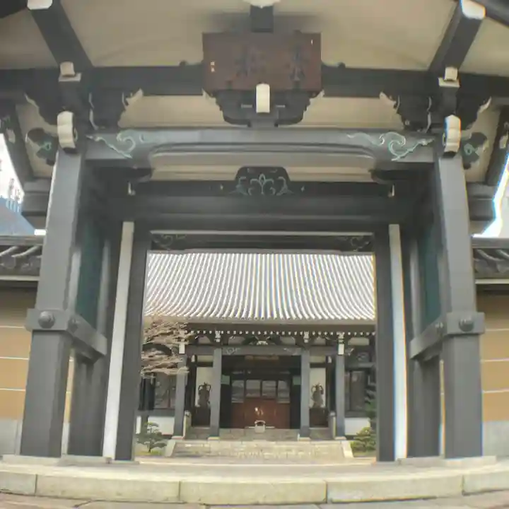 青松寺の山門・神門
