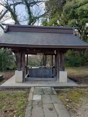藤島神社（贈正一位新田義貞公之大宮）の手水舎