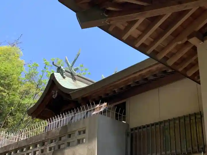 苫道国主神社の本殿・本堂