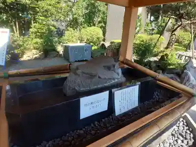 亀ケ池八幡宮の手水舎