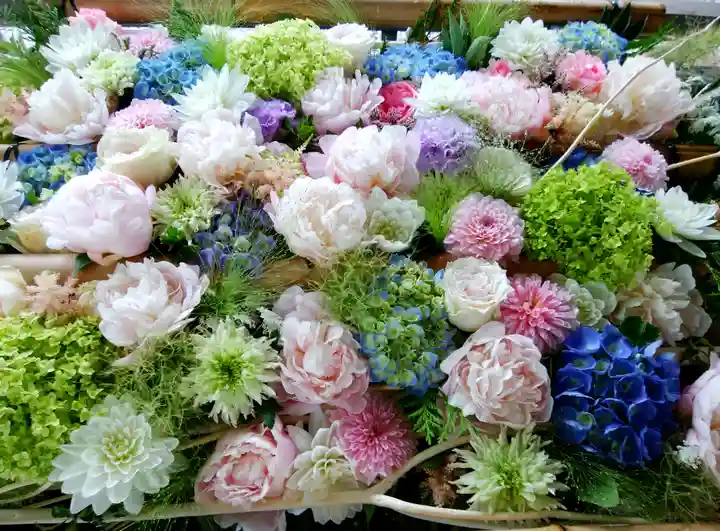 江南神社の手水舎