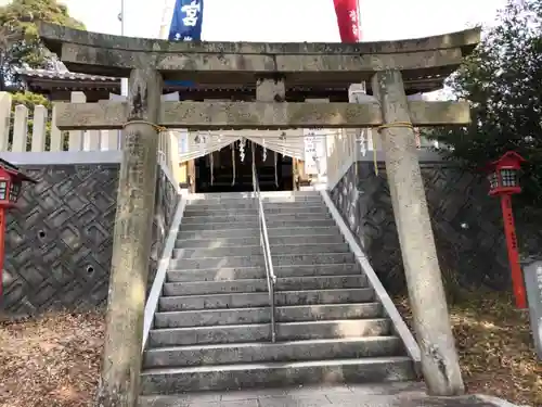 男山八幡宮の鳥居